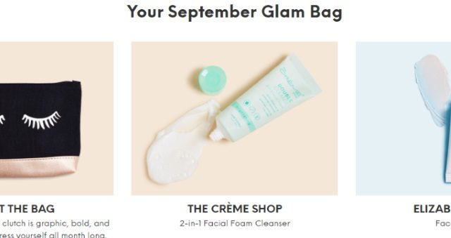 September Glam Bag | Our Prairie Nes